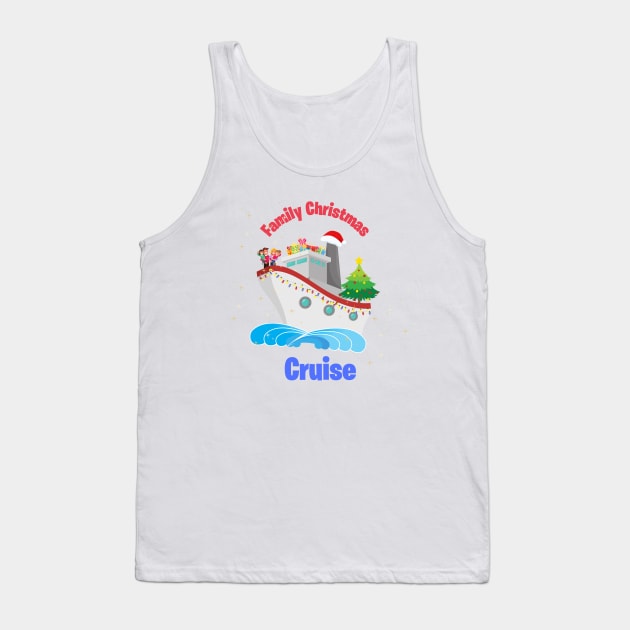 Christmas Cruise Tank Top by smkworld